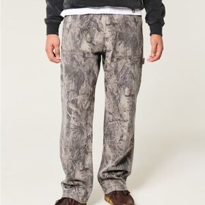 Men's Hollister Loose Carpenter‎ Camo Pants
